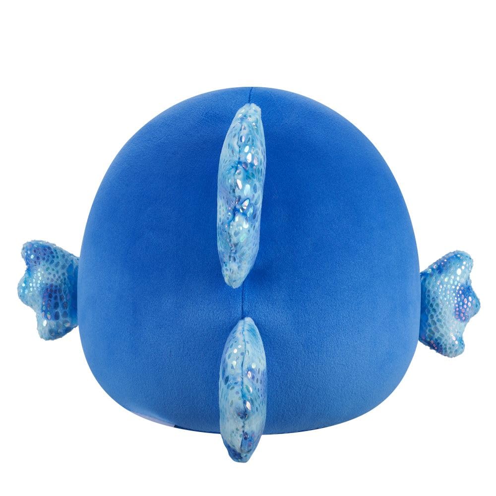 Squishmallows Kobester the Blue Betta Fish Plush - Ultrasoft 7.5-Inch Stuffed Animal