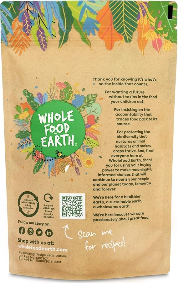 Wholefood Earth - Chopped Mixed Peel 500g | GMO Free | Vegan Friendly