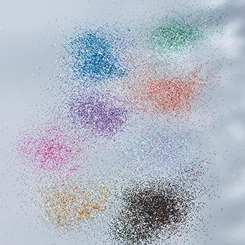 Moon Glitter - Holographic Glitter Shaker (5g) - Pink Cosmetic Grade Loose Glitter for Face, Body, Hair, Nails 14