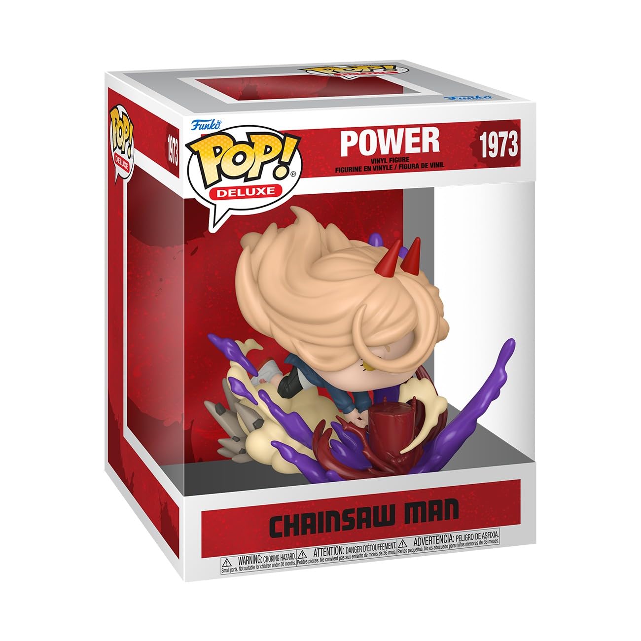 Funko Pop! Deluxe: Chainsaw Man - Power (Blood Mallet) Vinyl Figure 4