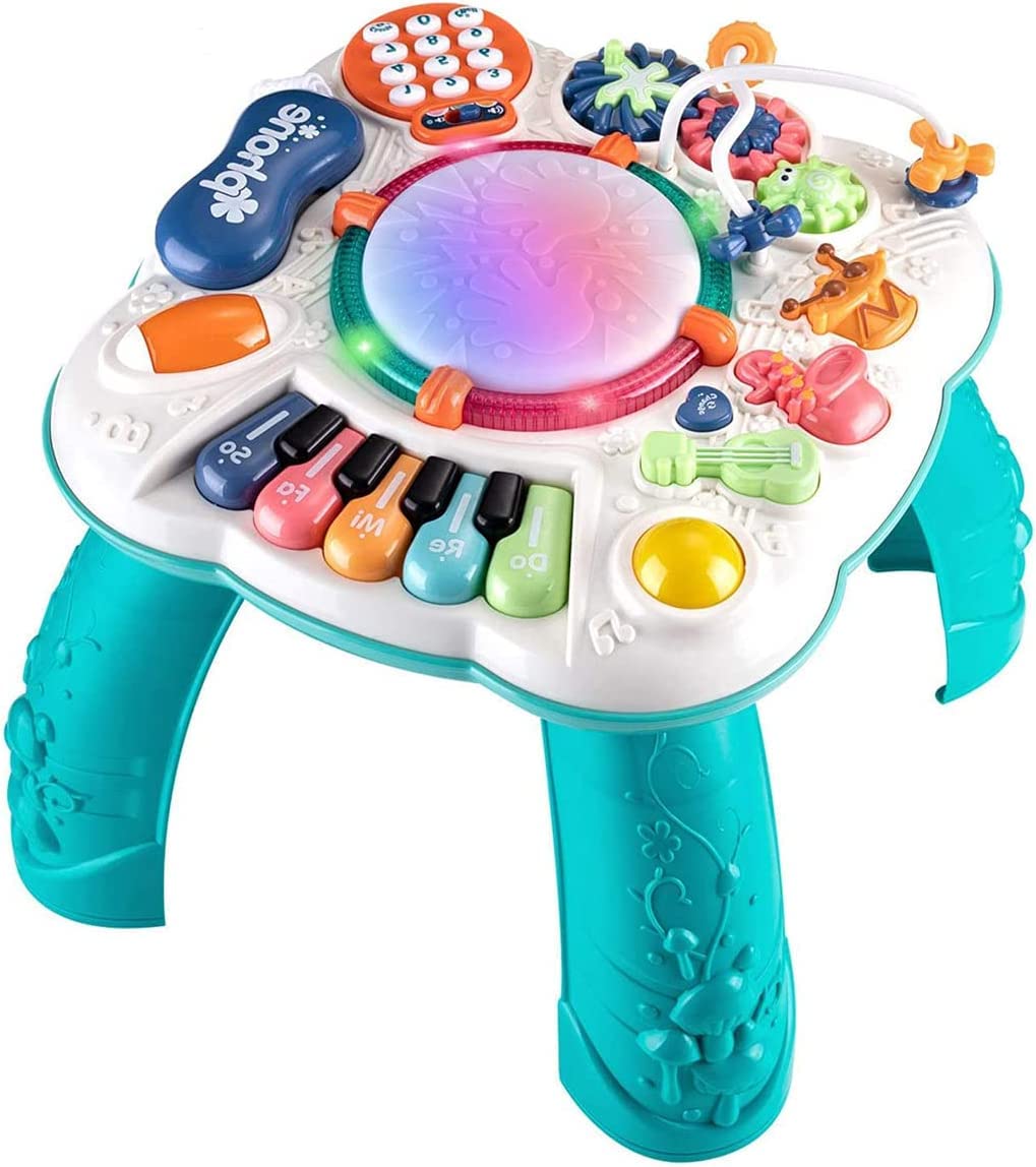 Baby Activity Table 11-in-1 Musical Learning Center - Educational Toy for 6 Months to 8 Years 1