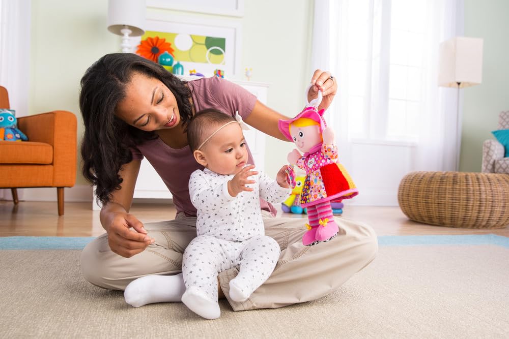 LAMAZE My Friend Emily Clip-On Pram & Pushchair Toy | Sensory Stimulation | 0-6 Months 5
