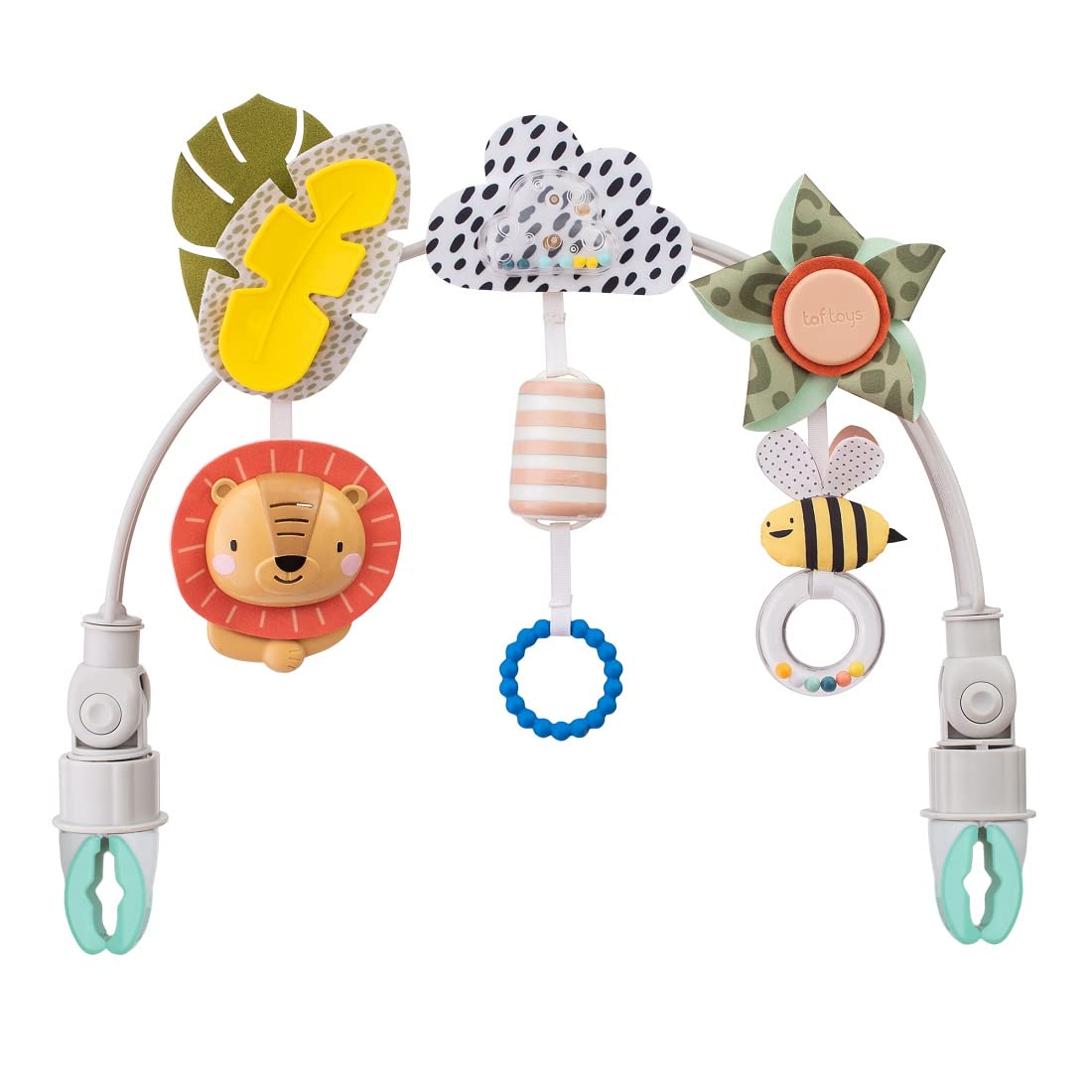 Taf Toys Savannah Adventures Arch - Activity Travel Toy for Strollers & Prams | Unisex Baby 1
