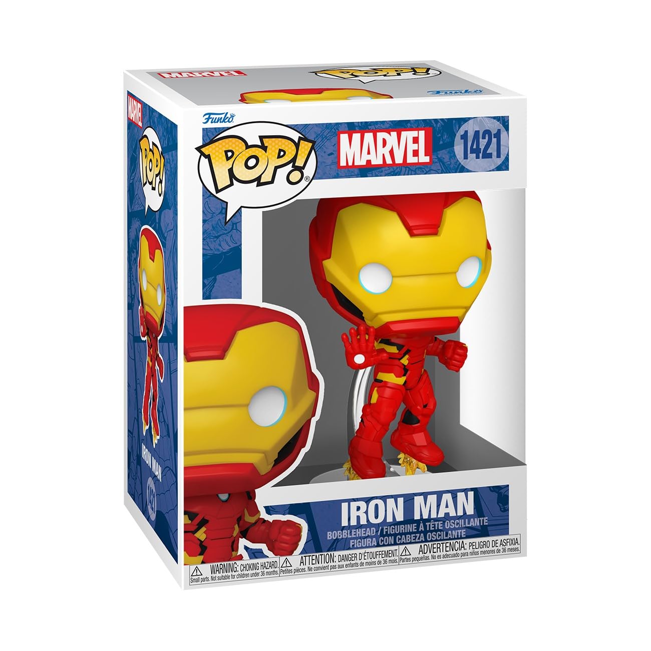Funko Pop! Marvel Iron Man - New Classics Collectible Vinyl Figure | 3.75 in 1