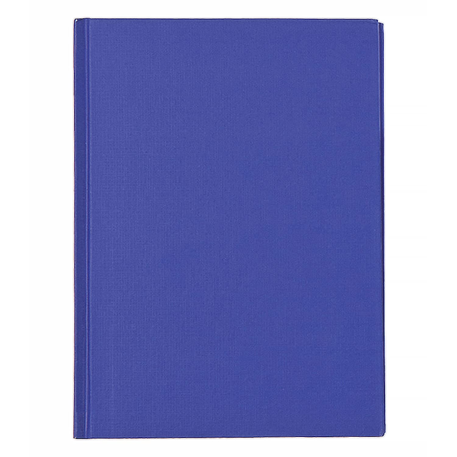 nu: Office Value A4 Hardback Casebound Composition Notebook | Feint Ruled | Blue 1