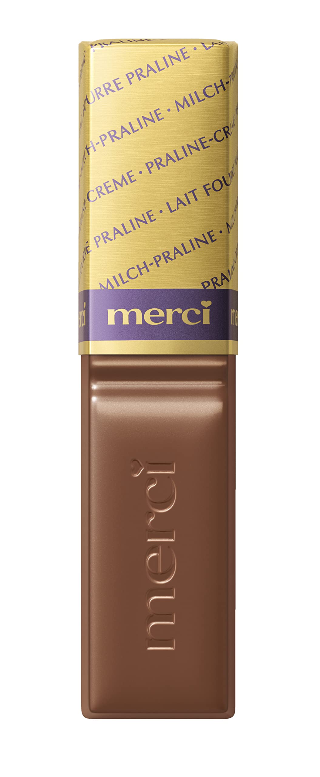 Merci - Finest Milk Chocolate Box 4 Varieties, 250g (Pack of 20)