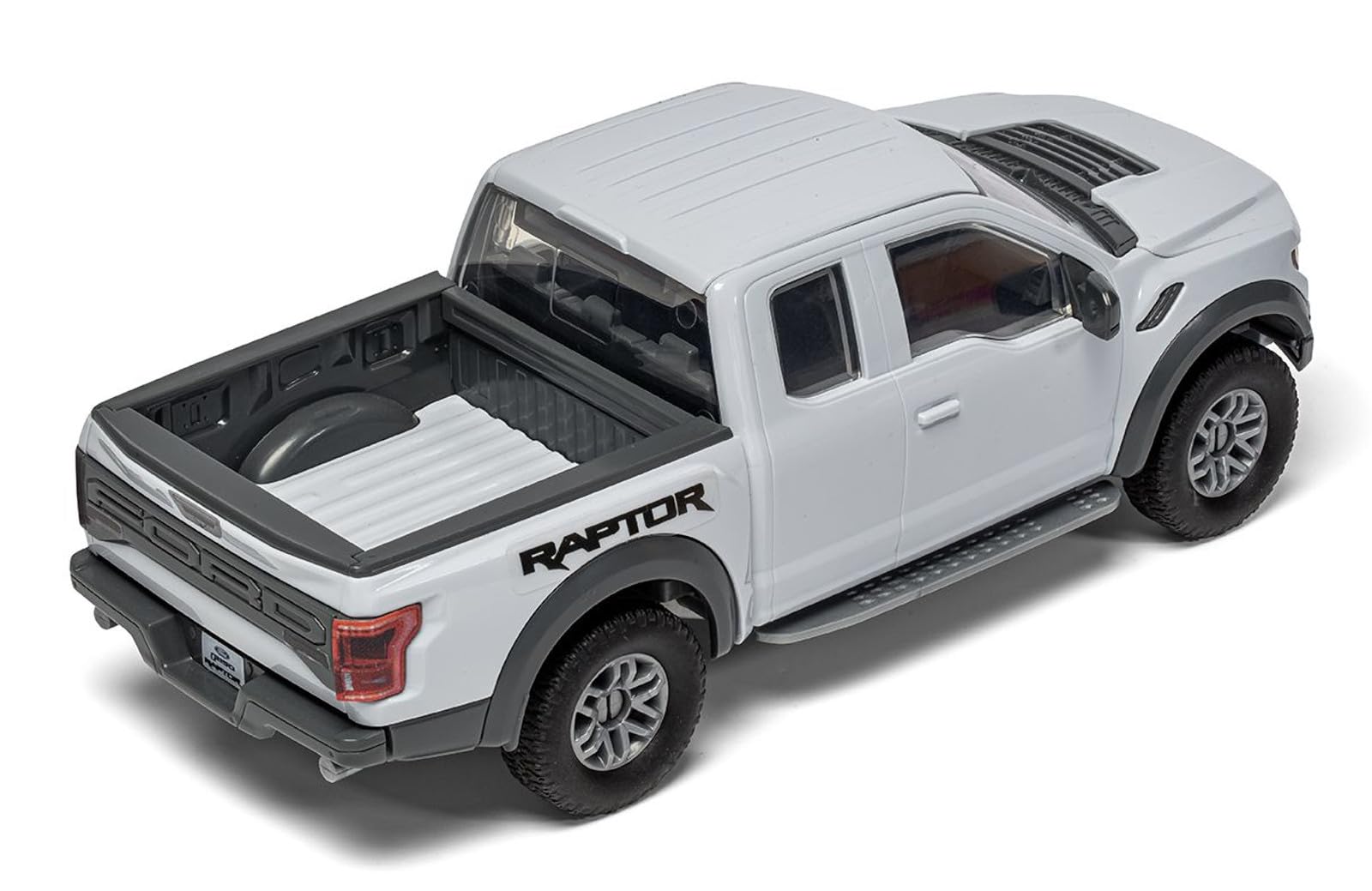 Airfix QUICKBUILD Ford F-150 Raptor Grey Model Car Kit - Snap-Together Building Set for Kids & Adults 3