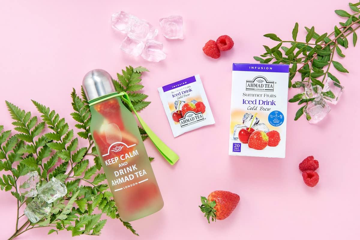 Ahmad Tea - Summer Fruits Cold Brew Infusion Tea - 20 Teabag Sachets 6