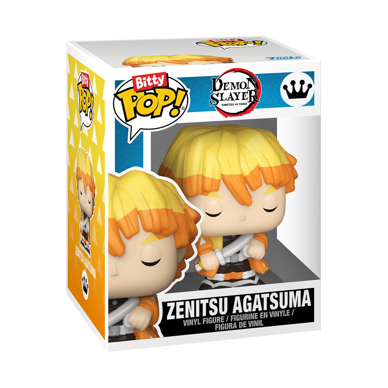 Funko Bitty POP! 4 Pack: Demon Slayer - Zenitsu Agatsuma, Mitsuri Kanroji, 6