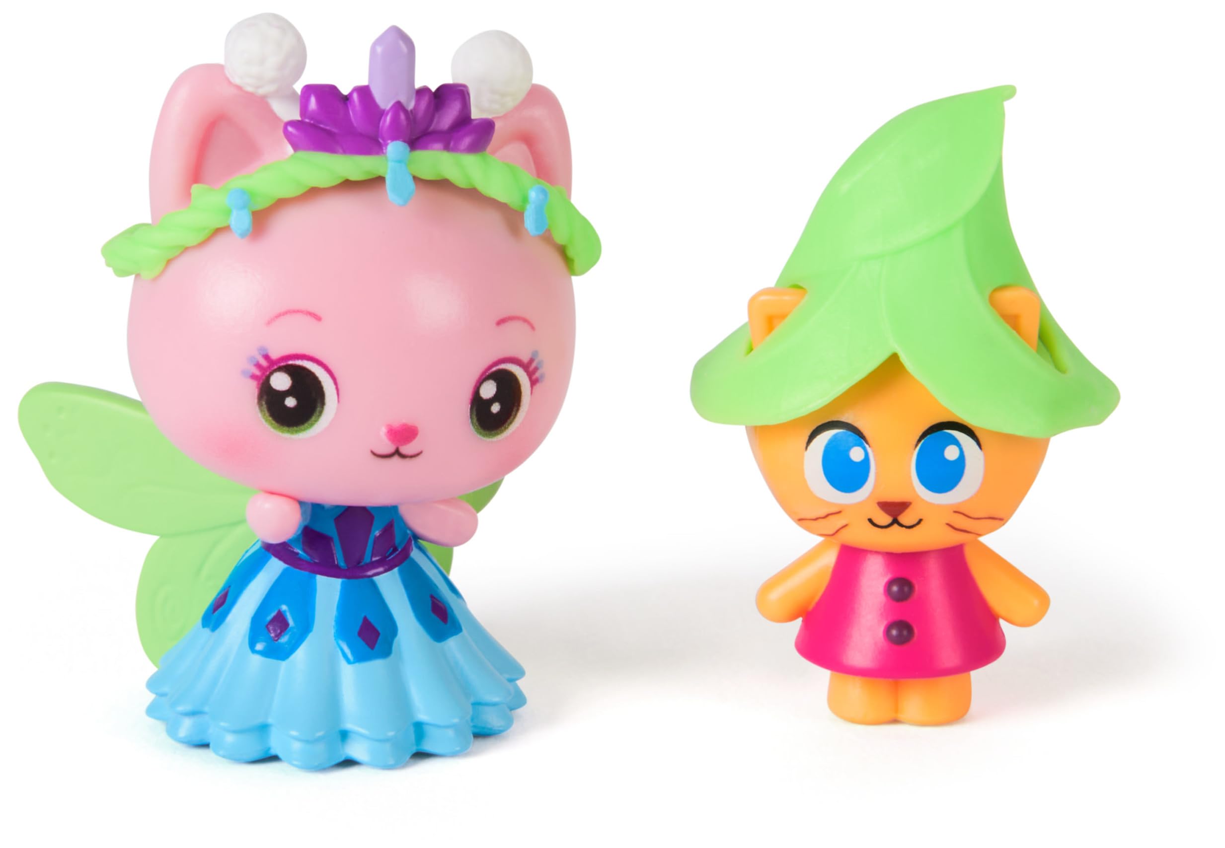 Gabby's Dollhouse Queen Kitty Fairy and Kitty Gnome Toy Figure Set 1