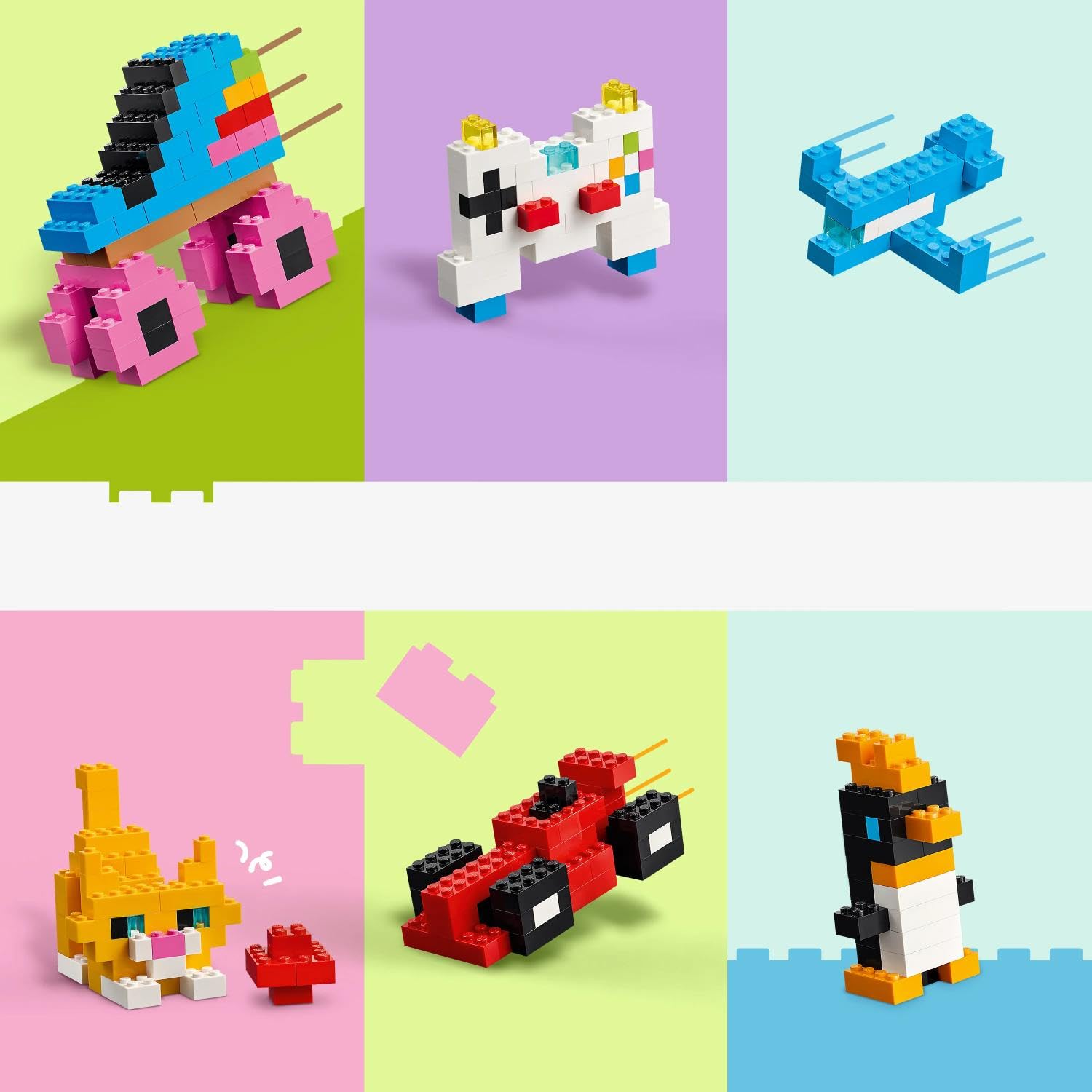 LEGO Classic Creative Colourful Bricks Set 11045 - 820 Pieces | Ages 5+ | Fine Motor Skills Toy 3