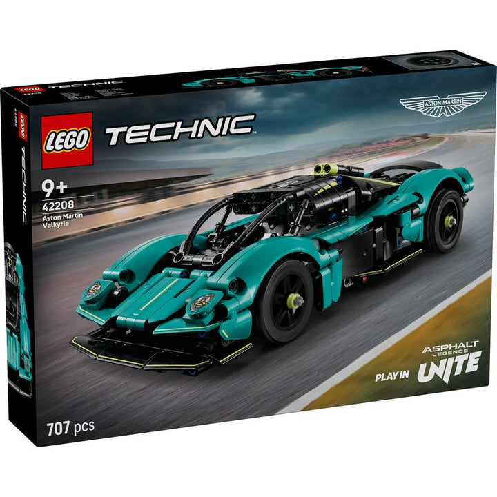 LEGO Technic Aston Martin Valkyrie Buildable Car Model Kit - 707-Piece Vehicle Toy for Kids 9+