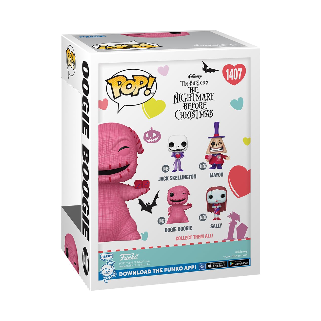 Funko Pop! Disney: The Nightmare Before Christmas - Oogie Boogie Valentine's Vinyl Figure