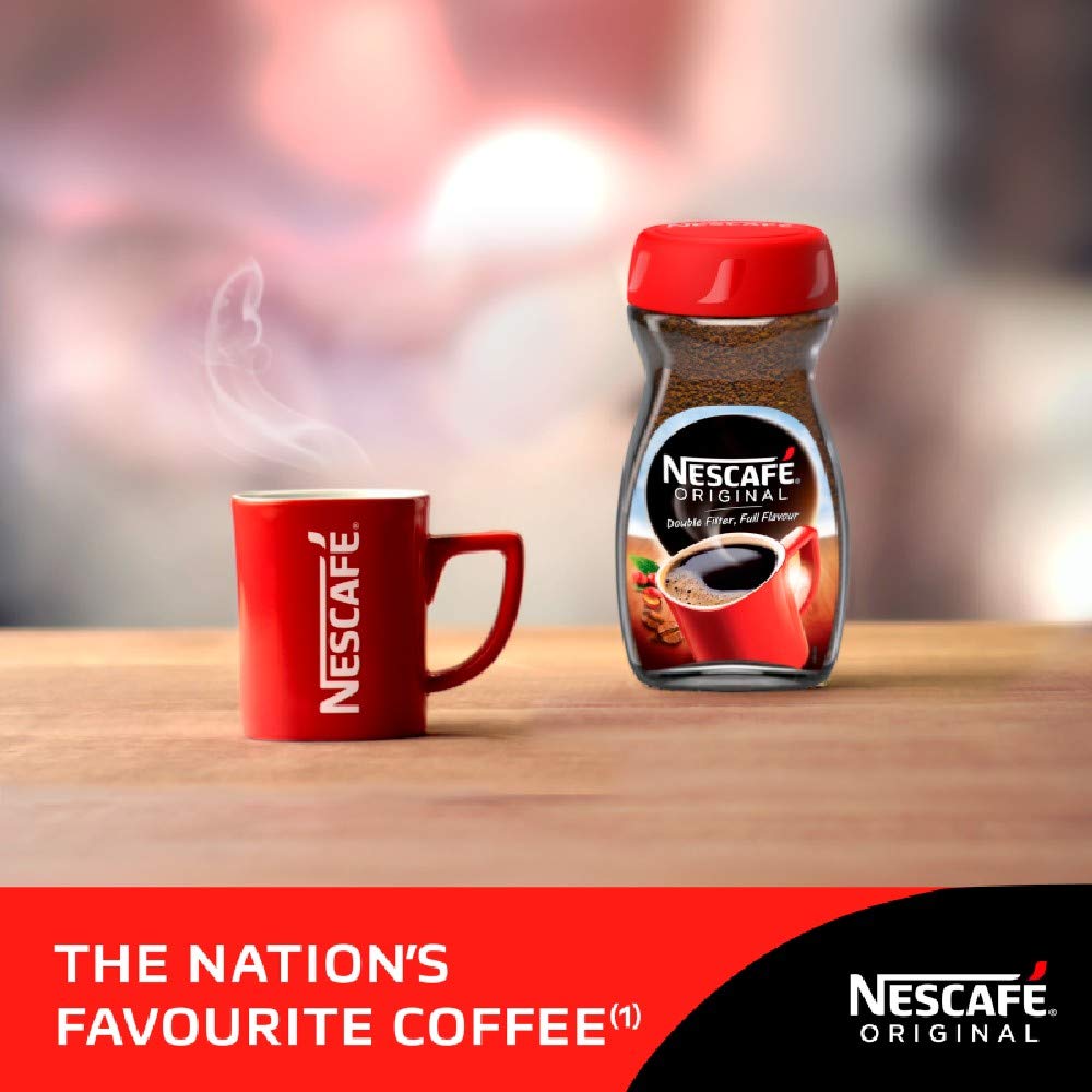 Nescafé Original Instant Coffee 100g - 100% Robusta Beans, Rich Flavour 5