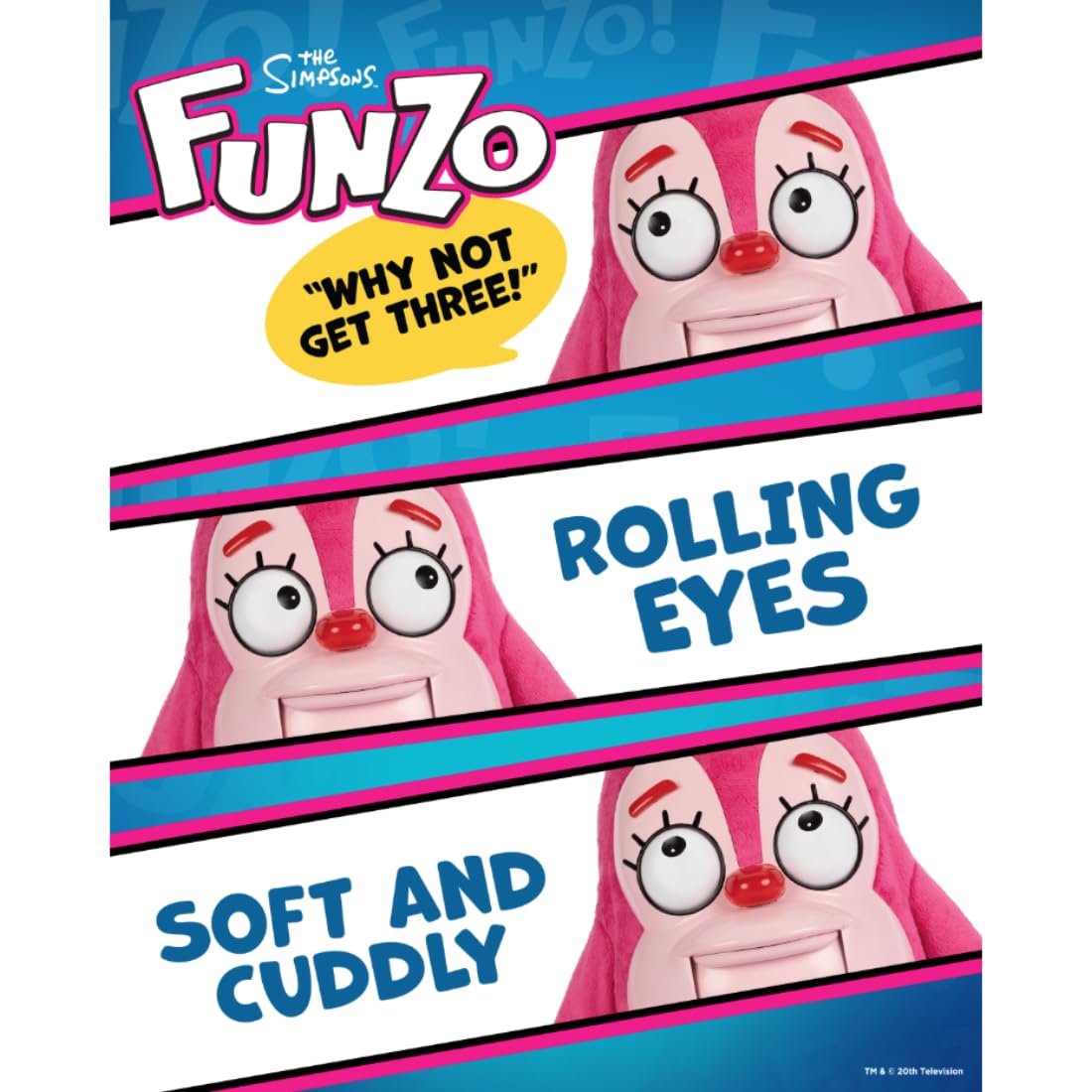 The Simpsons Jakks Pacific Talking Funzo Doll Plush - 14 Inches Tall | Missile-Launching Action | Unisex Adult 5