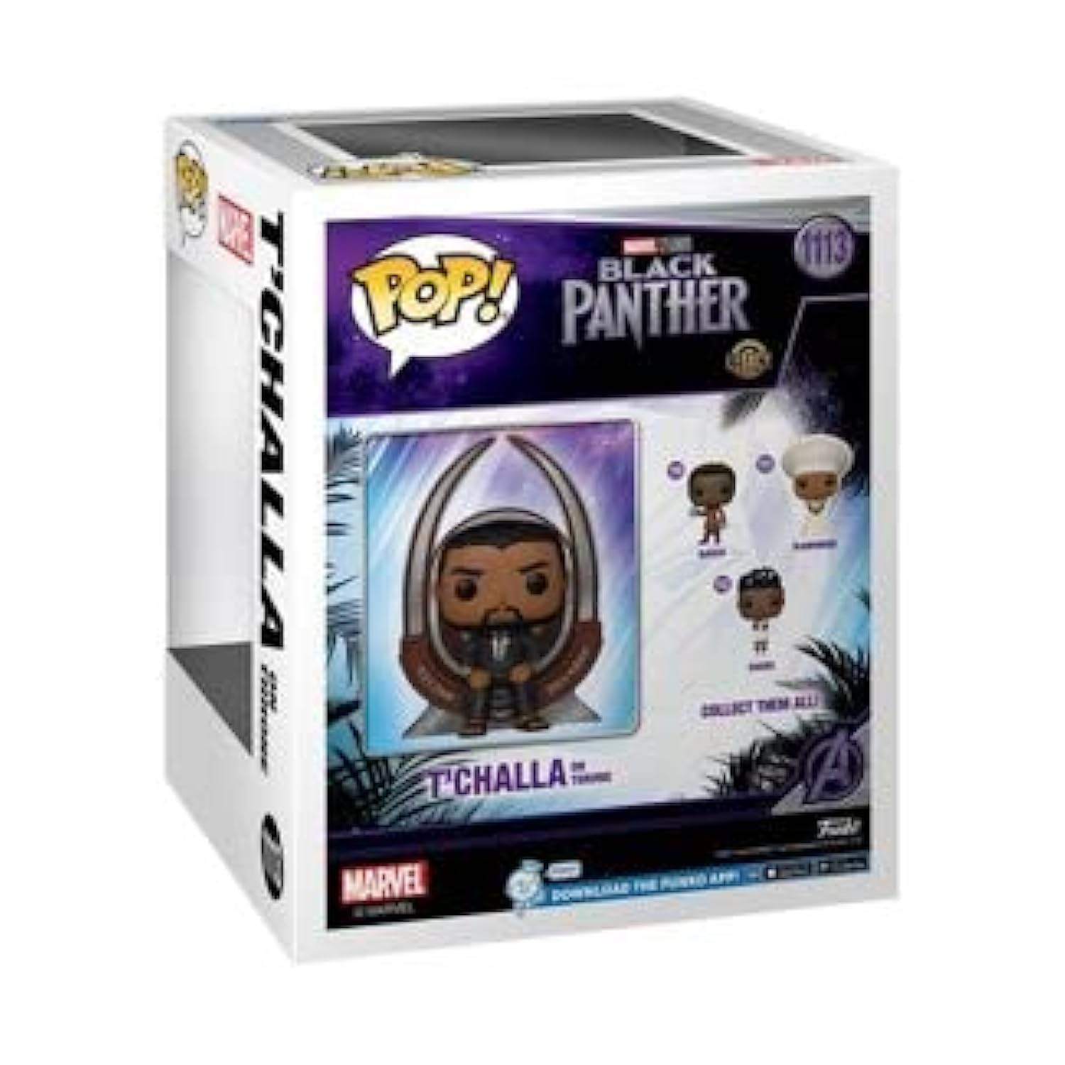 Funko Pop! Deluxe Marvel: Black Panther Legacy S1 - T'Challa on Throne Vinyl Figure (Special Edition) #1113 3