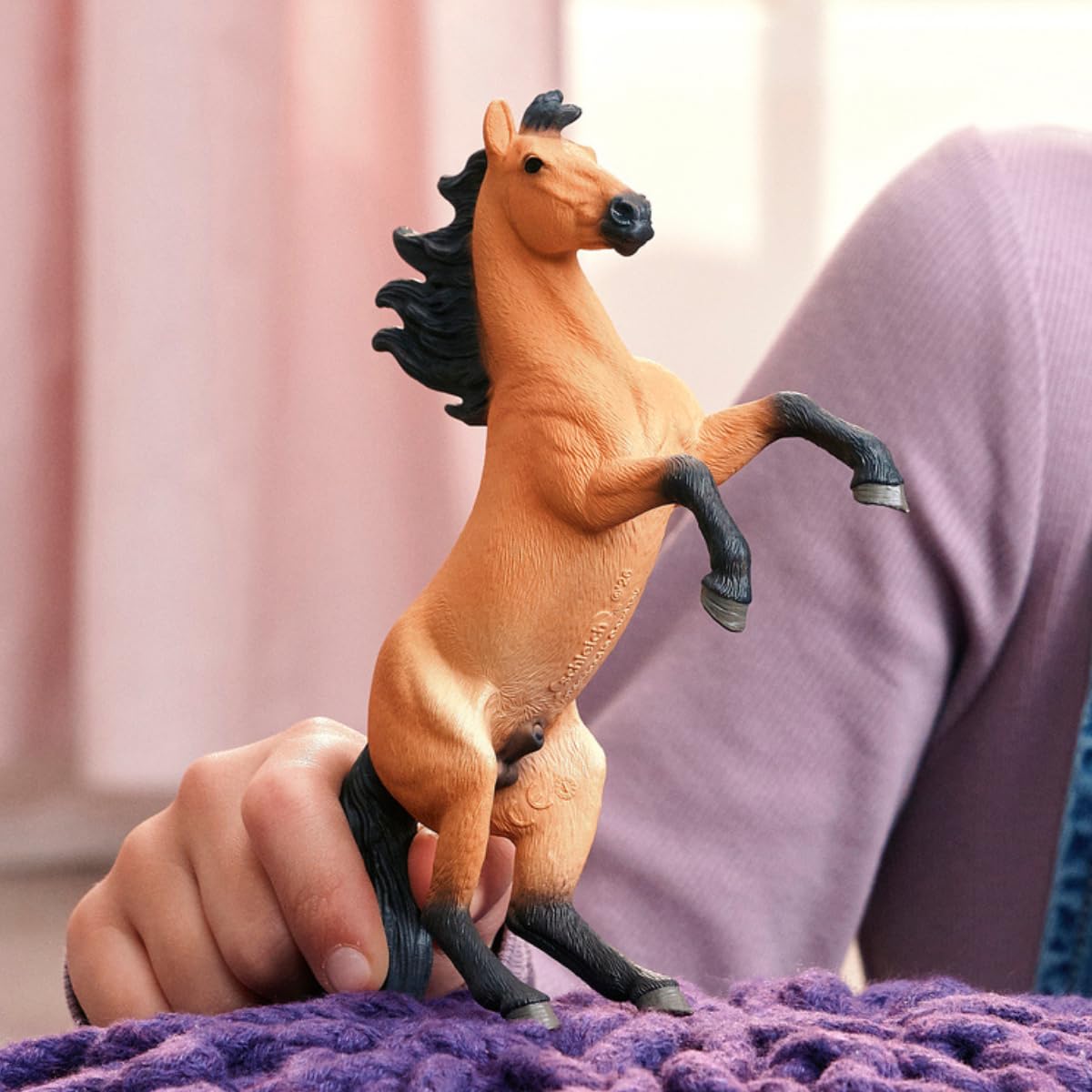 Schleich Horse Club - Mustang Stallion 14921 | Realistic Detail | Ages 5+