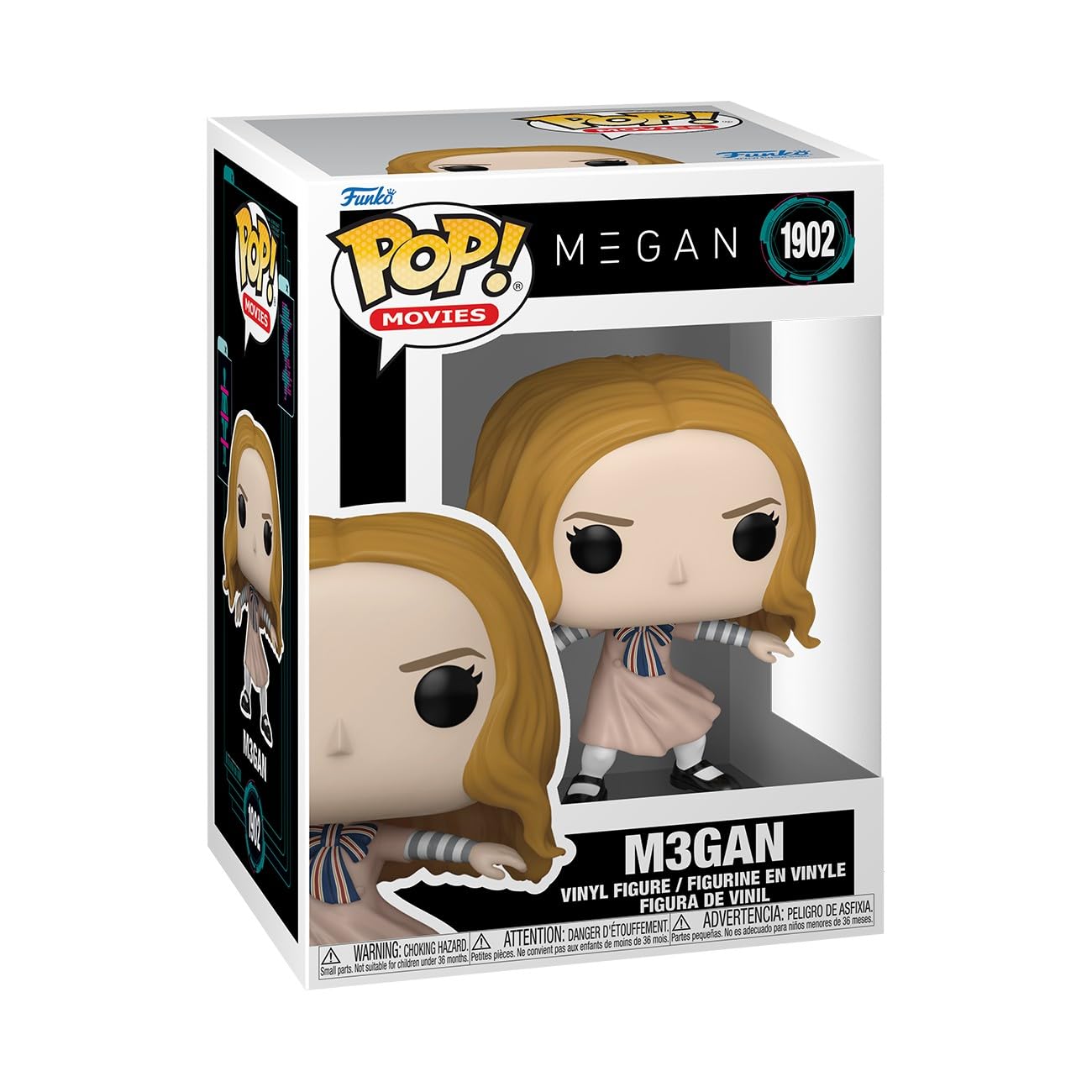 Funko Pop! M3GAN - M3GAN Collectable Vinyl Figure | 3.75 Inches