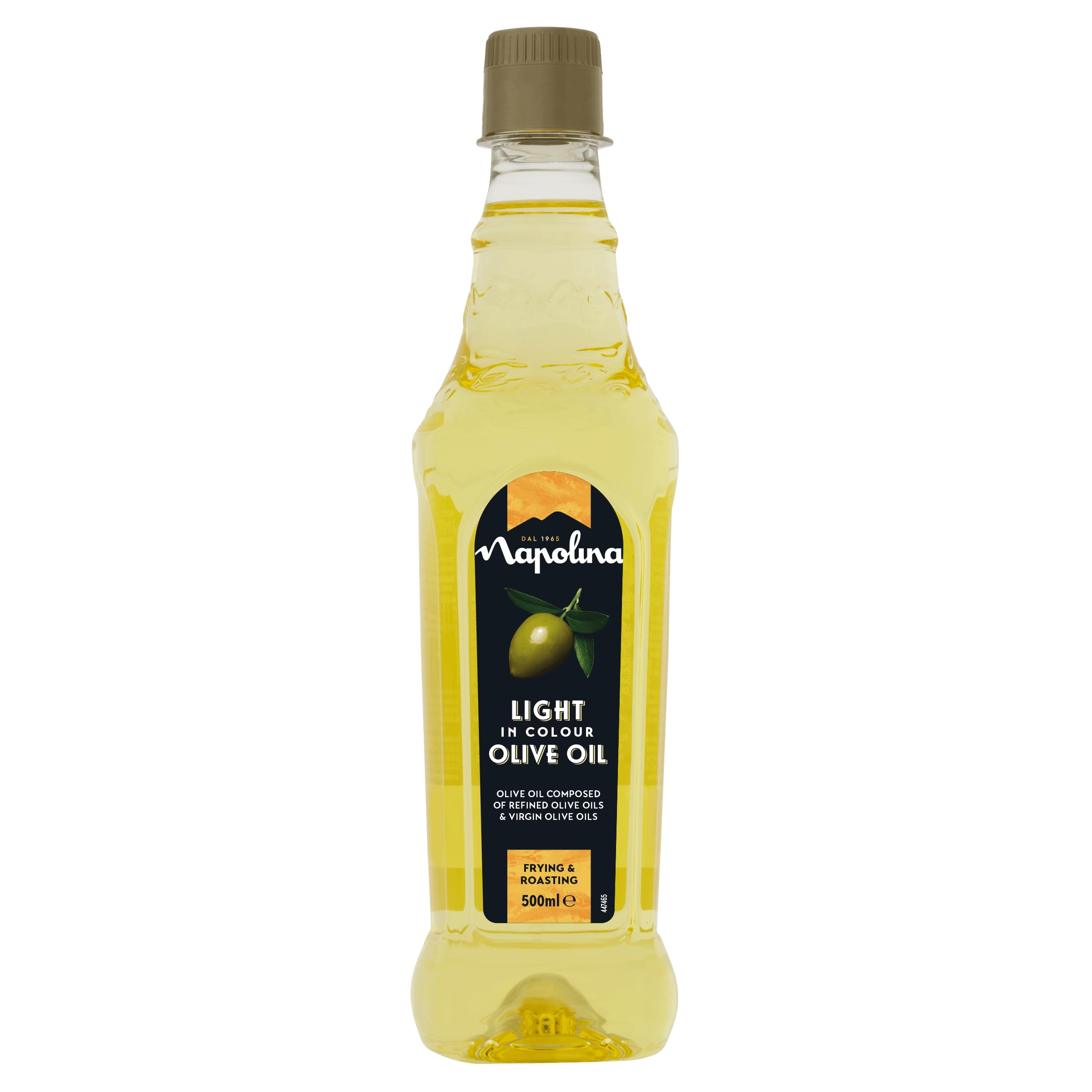Napolina Light and Mild Olive Oil - Ideal for Frying & Roasting | 500 ml