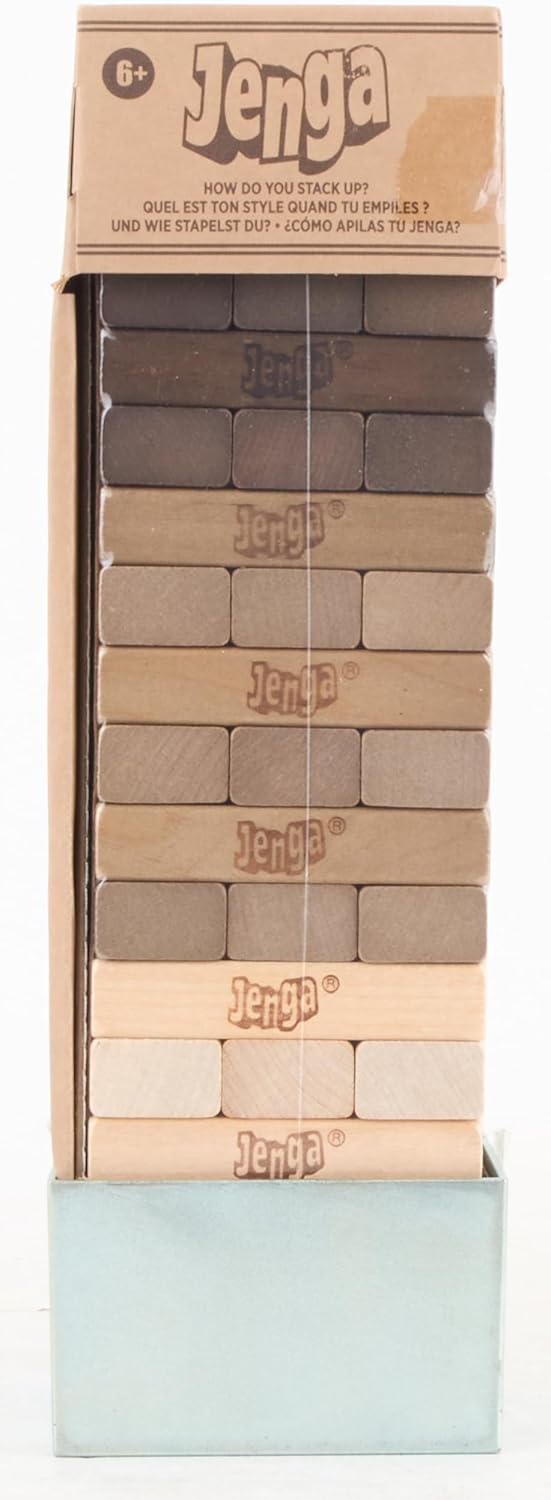 Hasbro Gaming Jenga Rustic Series Edition Wooden Stacking Game (C2314EU4)