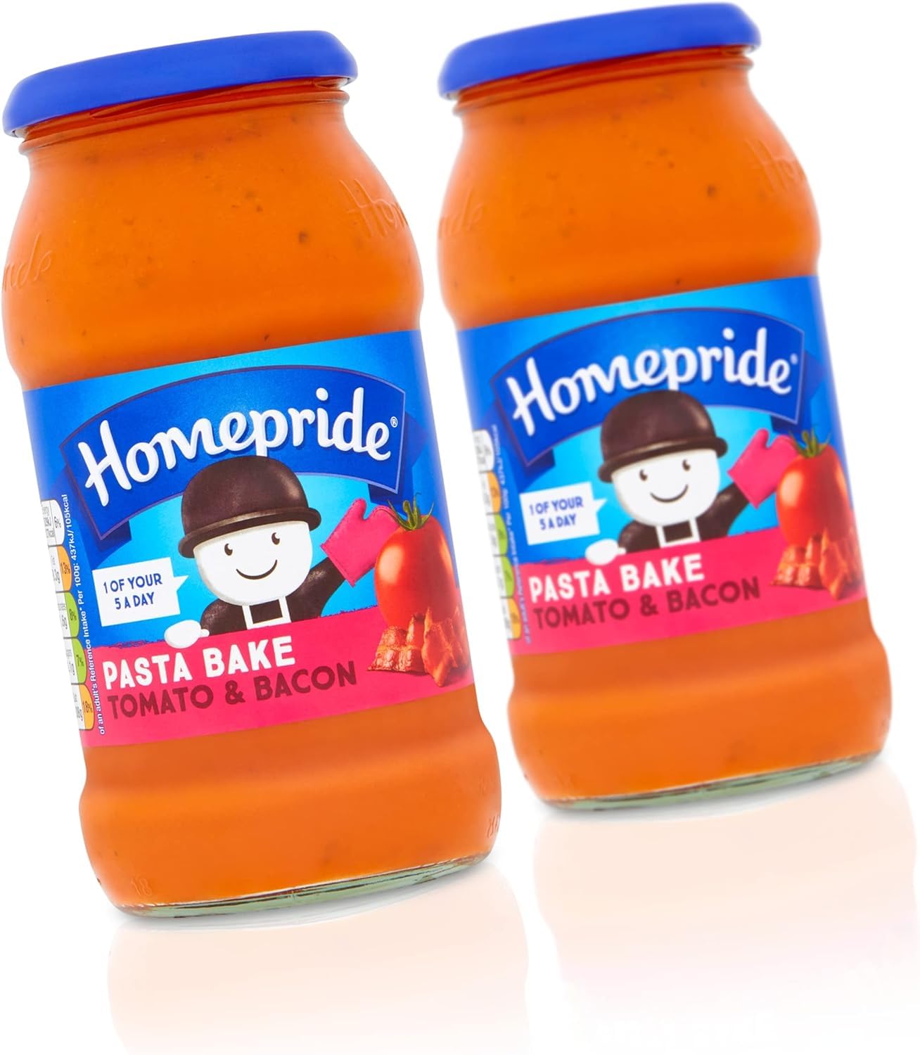 Homepride Tomato & Bacon Pasta Bake Sauce, 485g Jar 5
