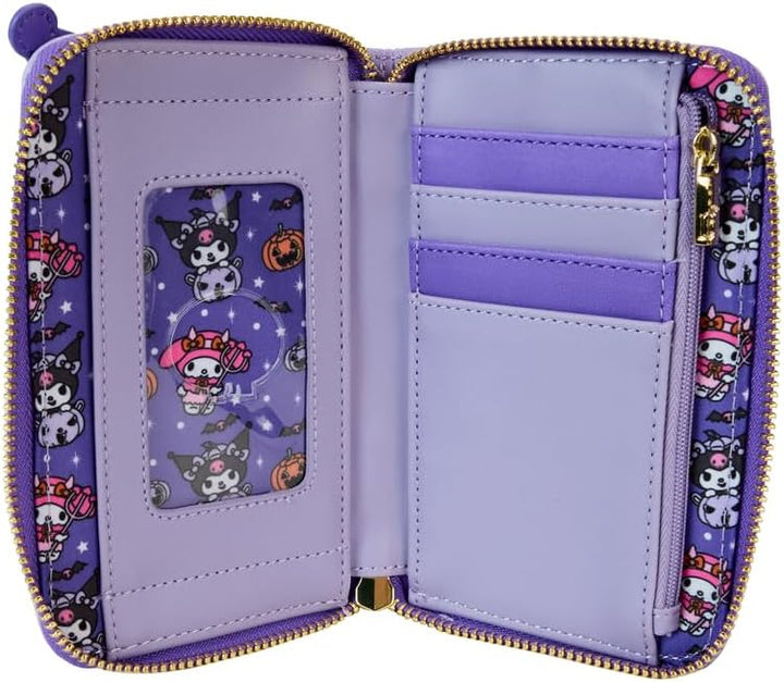 Loungefly Sanrio Kuromi and My Melody Halloween Zip Around Wallet (SANWA0994)