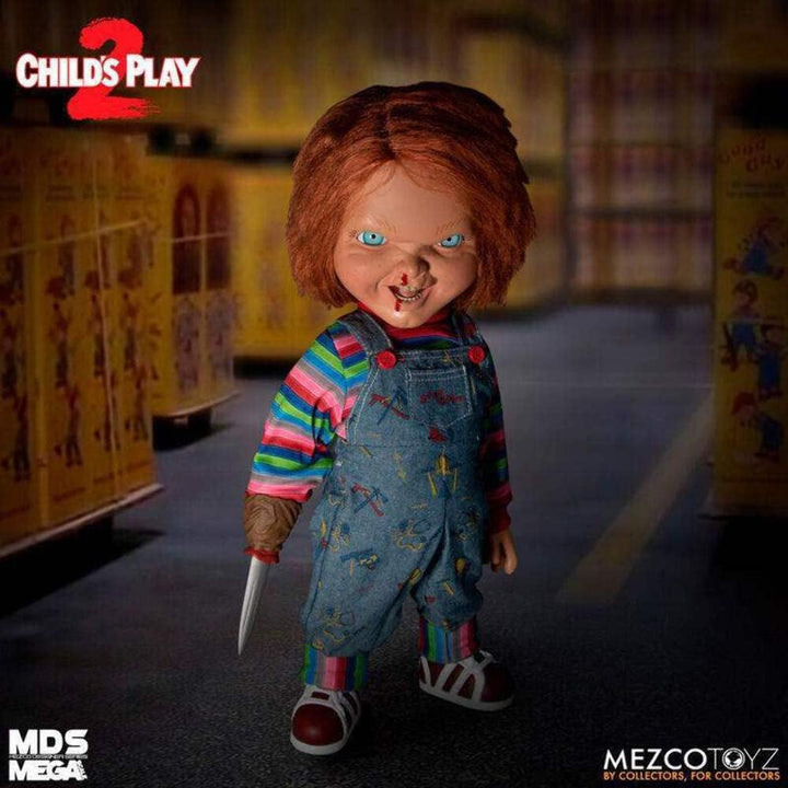 Mezco Toys Chucky Child's Play 2 Talking Doll Designer Series 38cm (0696198780239)