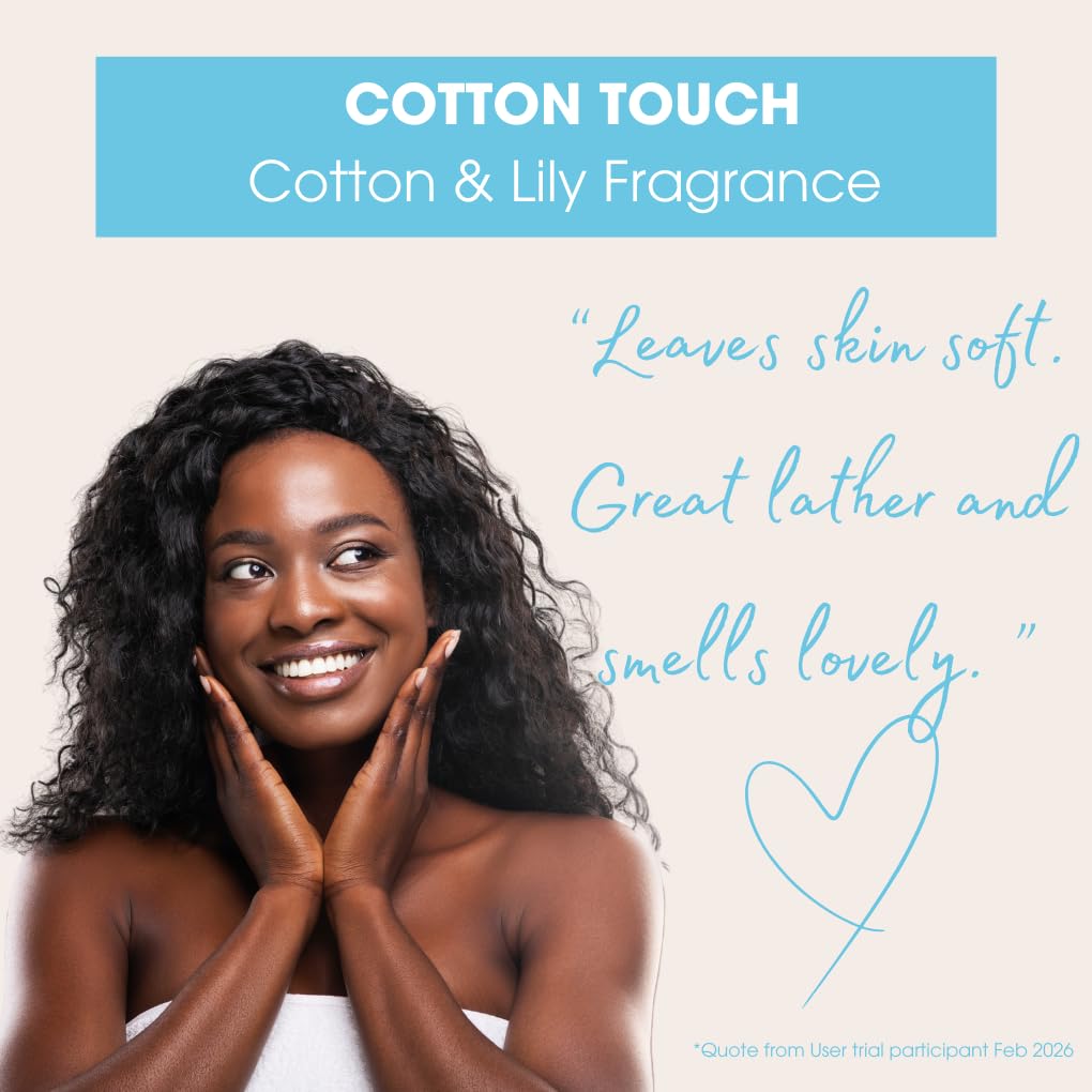 Soft & Gentle Cotton Touch Supreme Hydration Sulfate Free Shower Cream | 400 ml | For Women 6