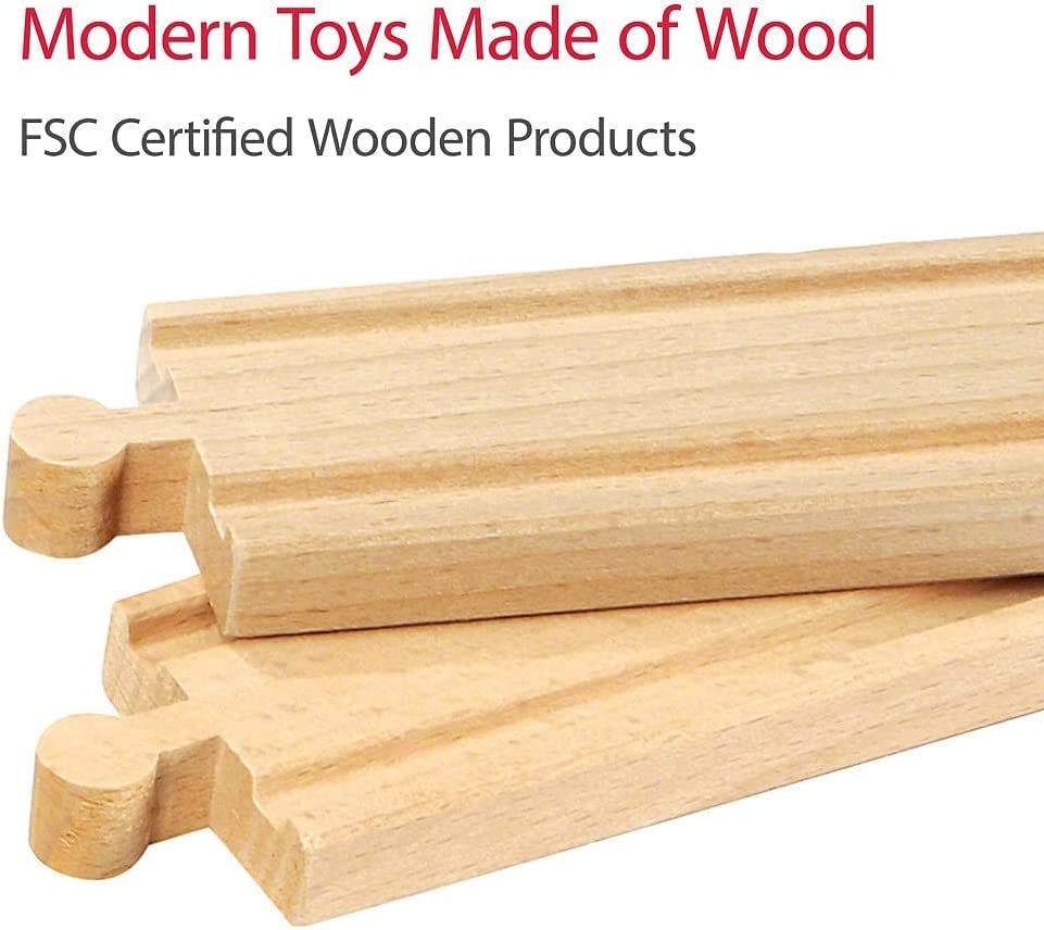 BRIO 65th Anniversary Wooden Railway Train Set - 32-Piece Classic Train Playset for Kids 3+ 14