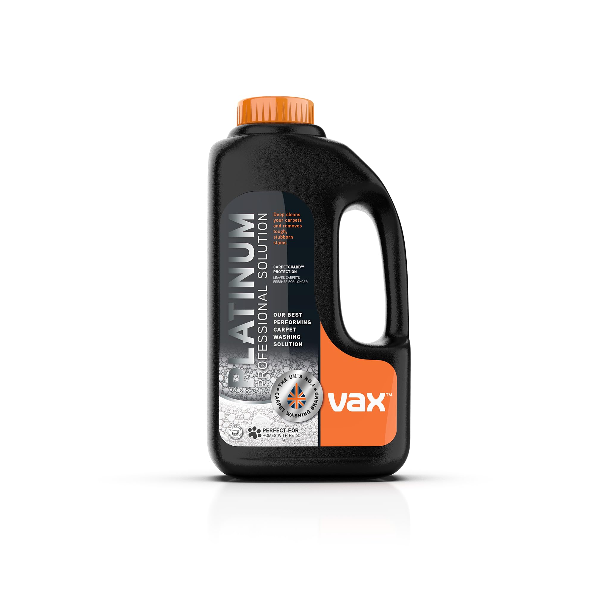 Vax Platinum Professional Carpet Stain Pre-Cleaner Solution - 1.5L | Oxy-Lift Technology | Rose Burst Scent