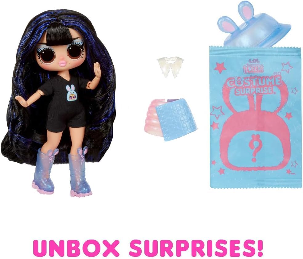 L.O.L. Surprise! Tweens Costume Surprise Aya Cherry Fashion Doll with Inflatable Bunny Pet Costume | Ages 4+ 5