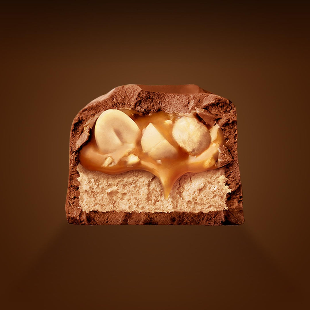 Snickers 9 Bars Pack 9x35.5g - Milk Chocolate with Nougat, Caramel & Roasted Peanuts