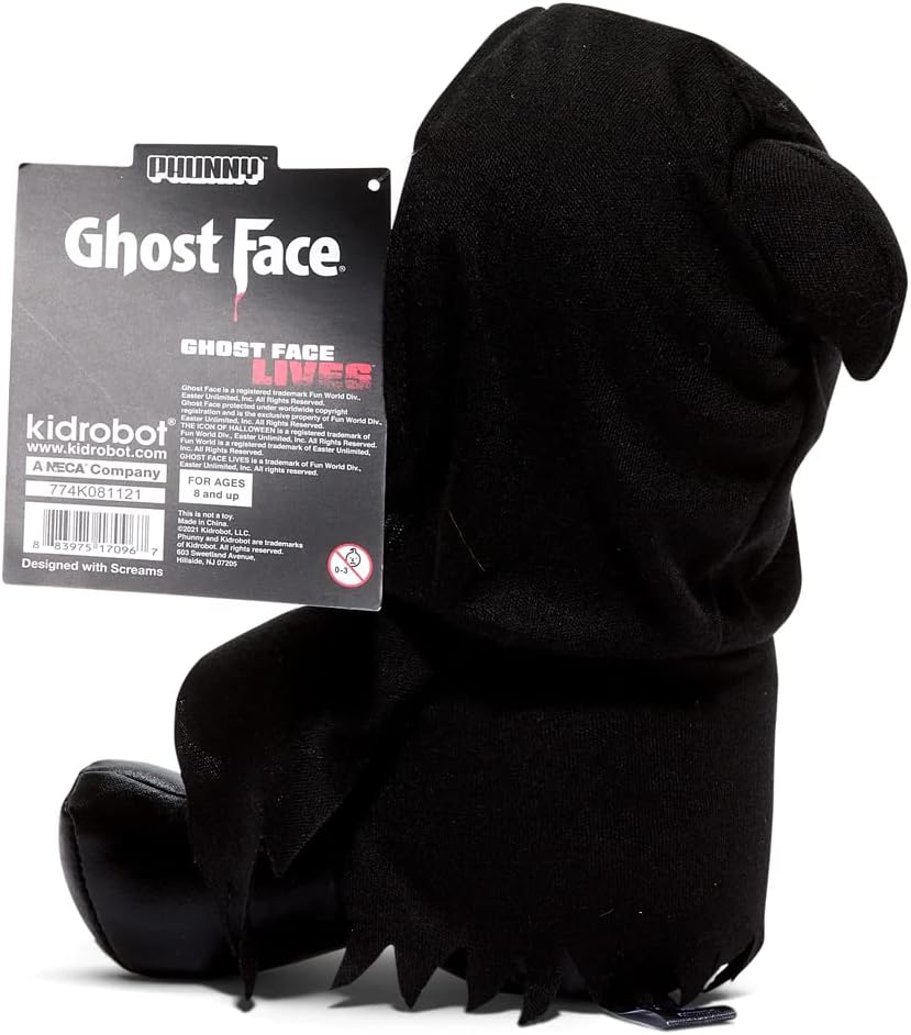 Kidrobot Scream Plush Phunny - 8 inch Ghost Face Collectible 7