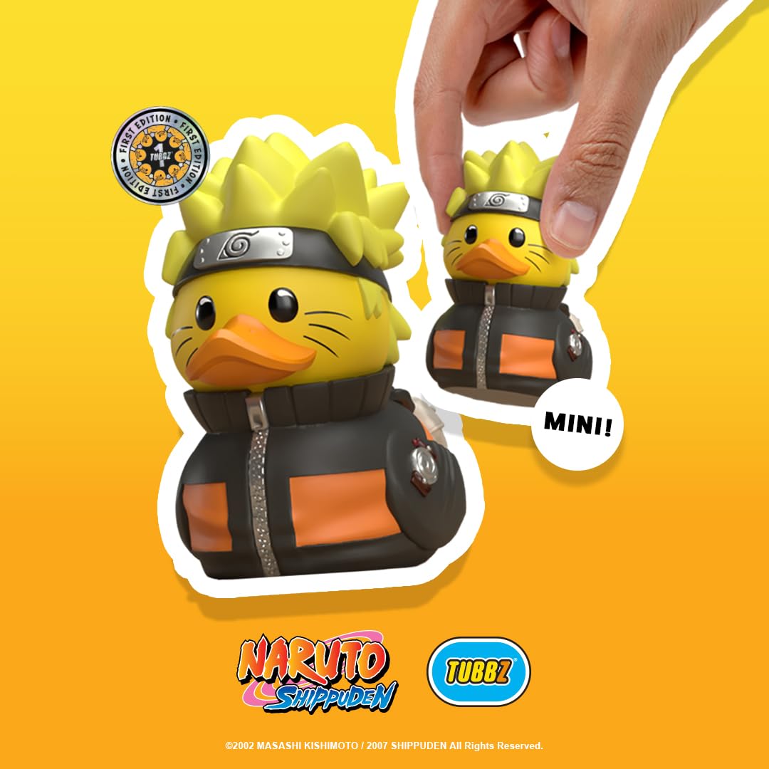 TUBBZ Mini: Naruto Uzumaki Cosplaying Rubber Duck Vinyl Figure (Model NS5366) 6