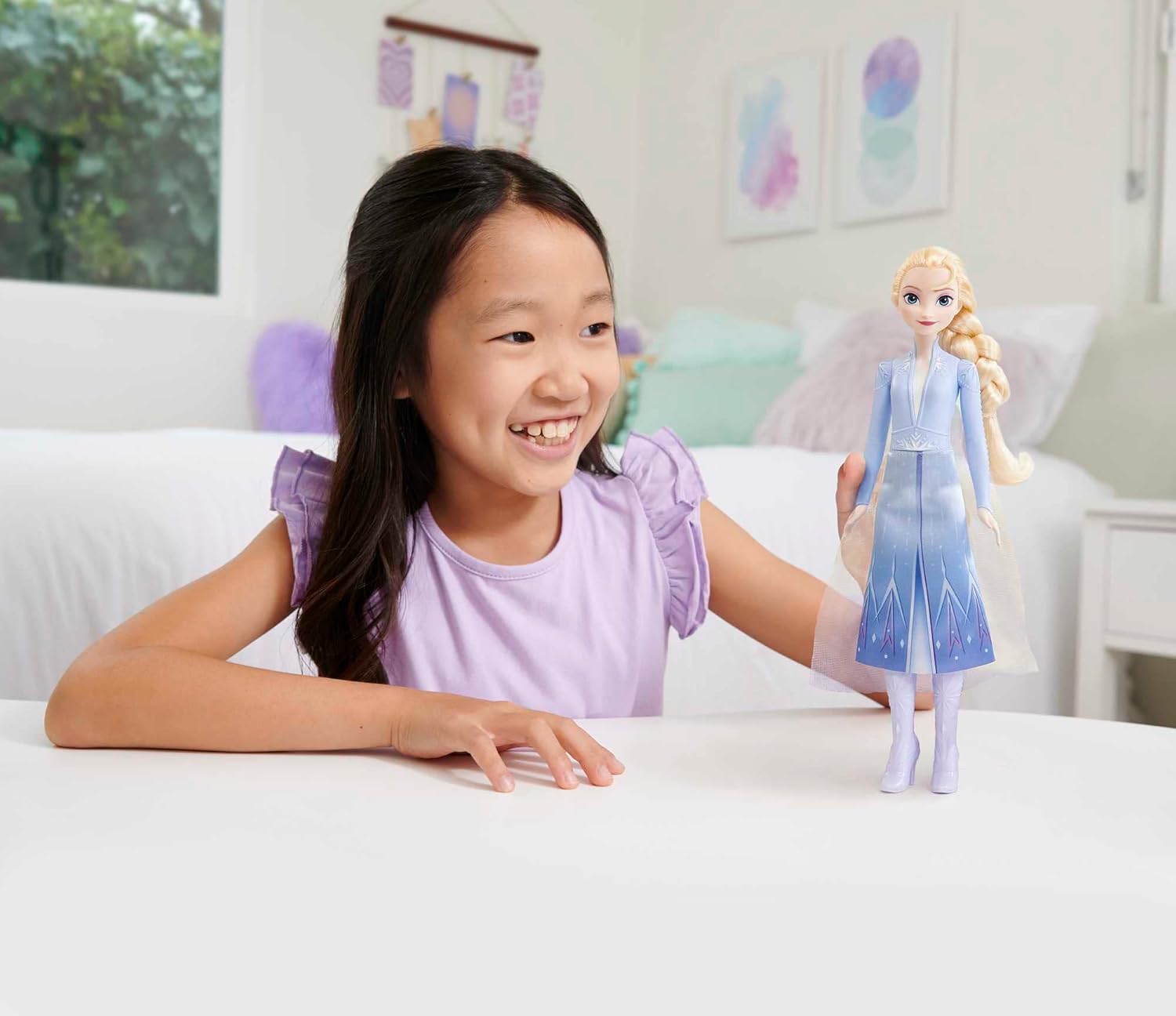 Disney Frozen 2 Elsa Fashion Doll - Posenable Doll with Signature Outfit & Accessories 4