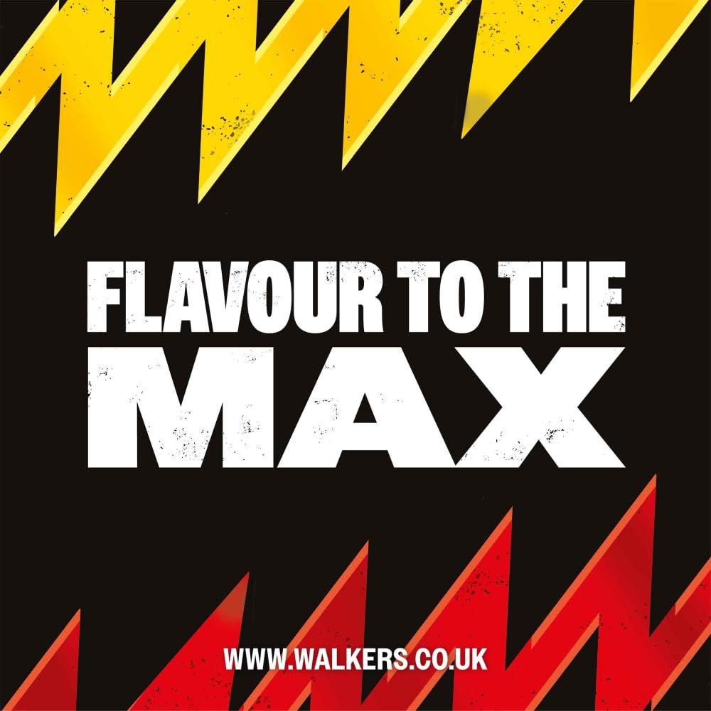 Walkers Max Strong Jalapeño & Cheese Double Coated Peanuts 175g 12