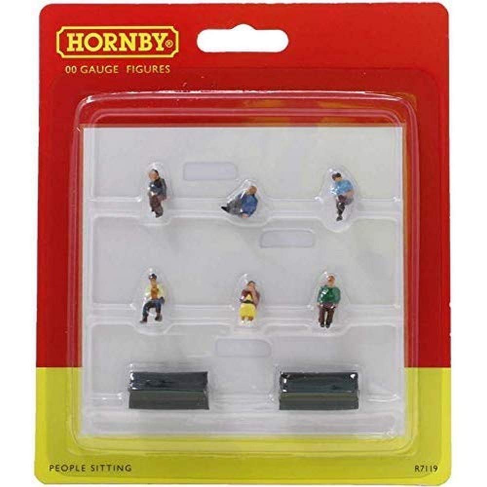 Hornby Sitting People Model Railway Accessory Set R7119 4