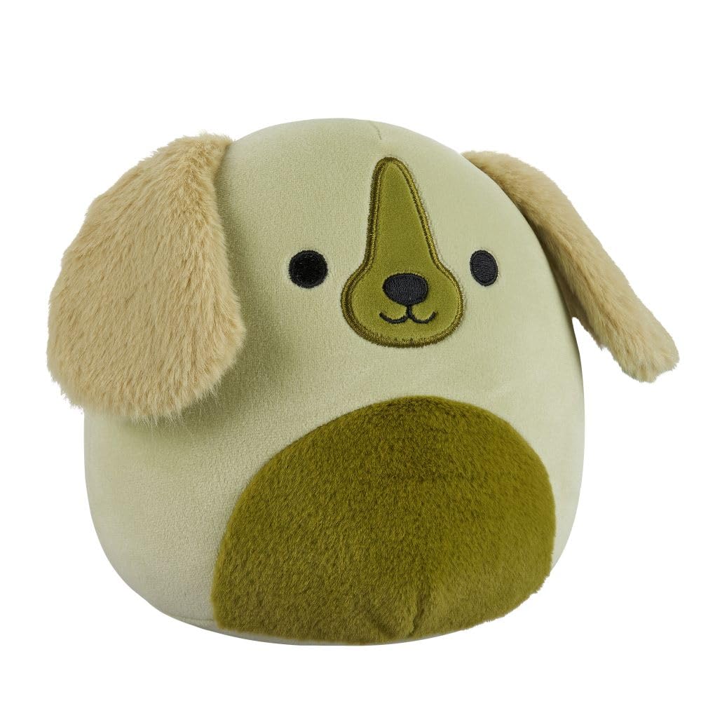 Squishmallows Brad the Green Retriever Plush - 7.5 Inch Soft Stuffed Animal for Kids 3+