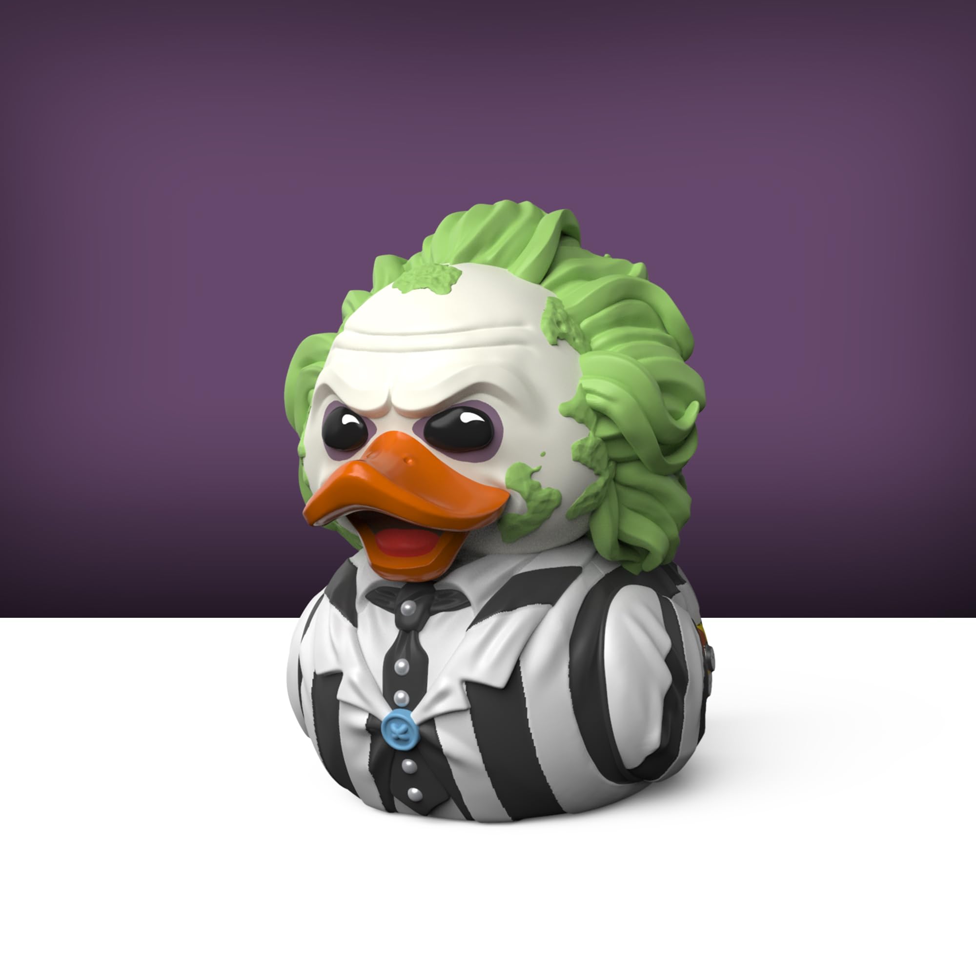 TUBBZ Mini: Beetlejuice Cosplaying Rubber Duck Vinyl Figure | 2 Inch | Collectible