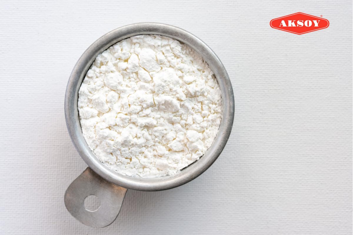 AKSOY Quality Corn Starch - 1.5KG Natural Pure Powder for Cooking & Baking | Gluten-Free Thickener 7