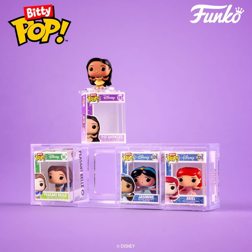 Funko Disney Princess Bitty Pop! Mini Collectible Figures 4-Pack (73028)