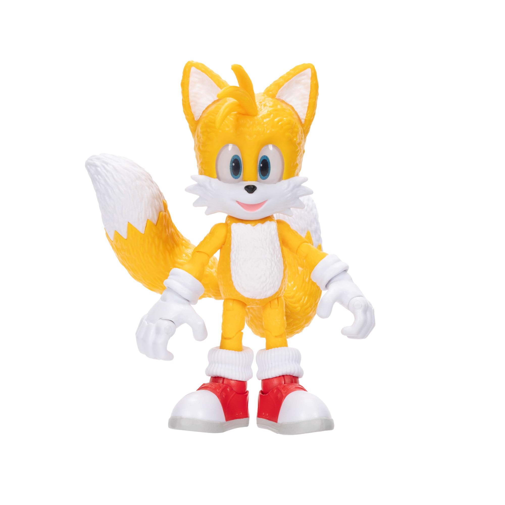 Sonic The Hedgehog Jakks Pacific Sonic 3 Movie Tails Action Figure | Highly Articulated | Ages 3+
