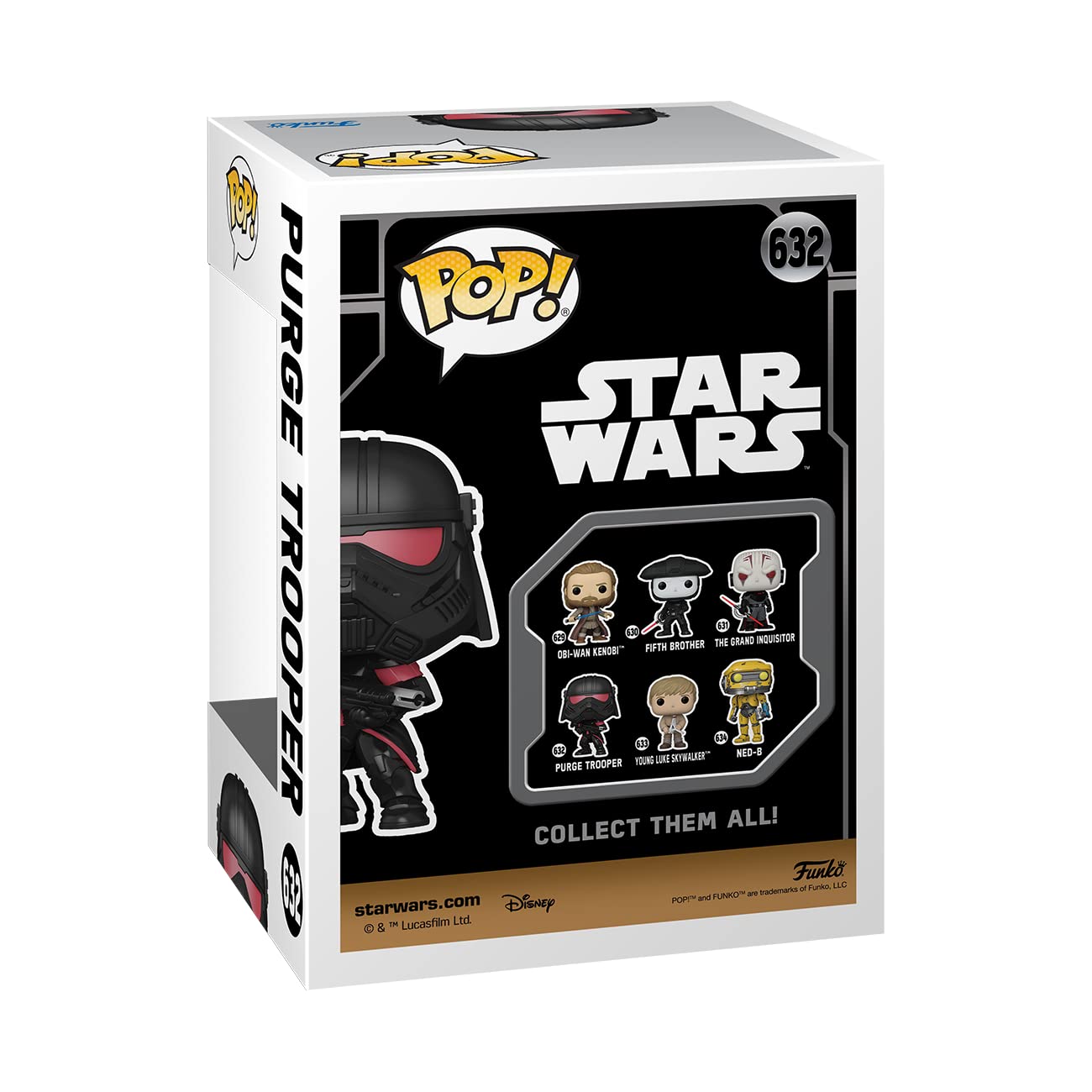 Funko Pop! Star Wars - Obi-Wan Kenobi Purge Trooper (Battle Pose) Vinyl Figure