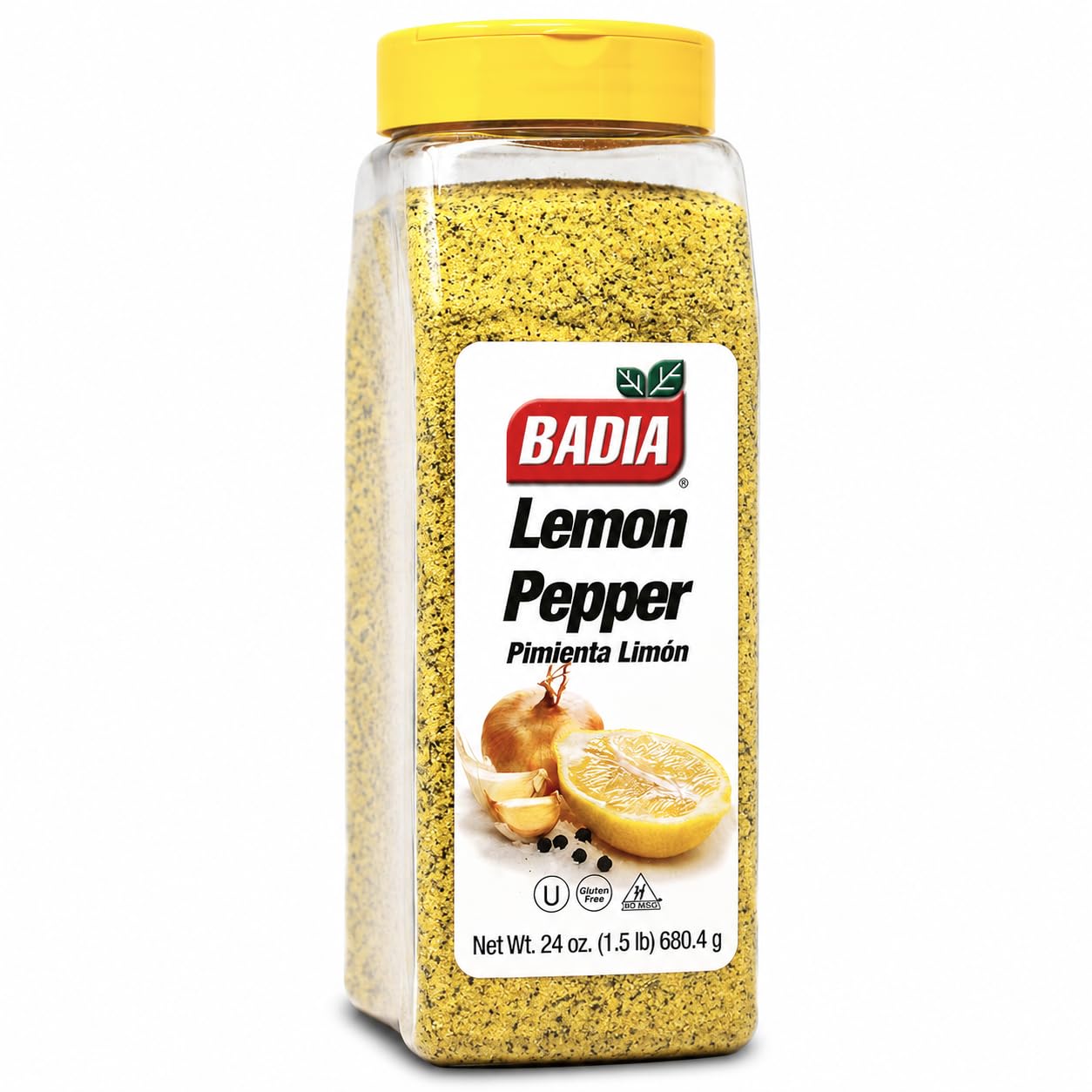 Badia Lemon Pepper Seasoning - Catering Size, Bright Lemon & Pepper Flavor | 680.4g 1