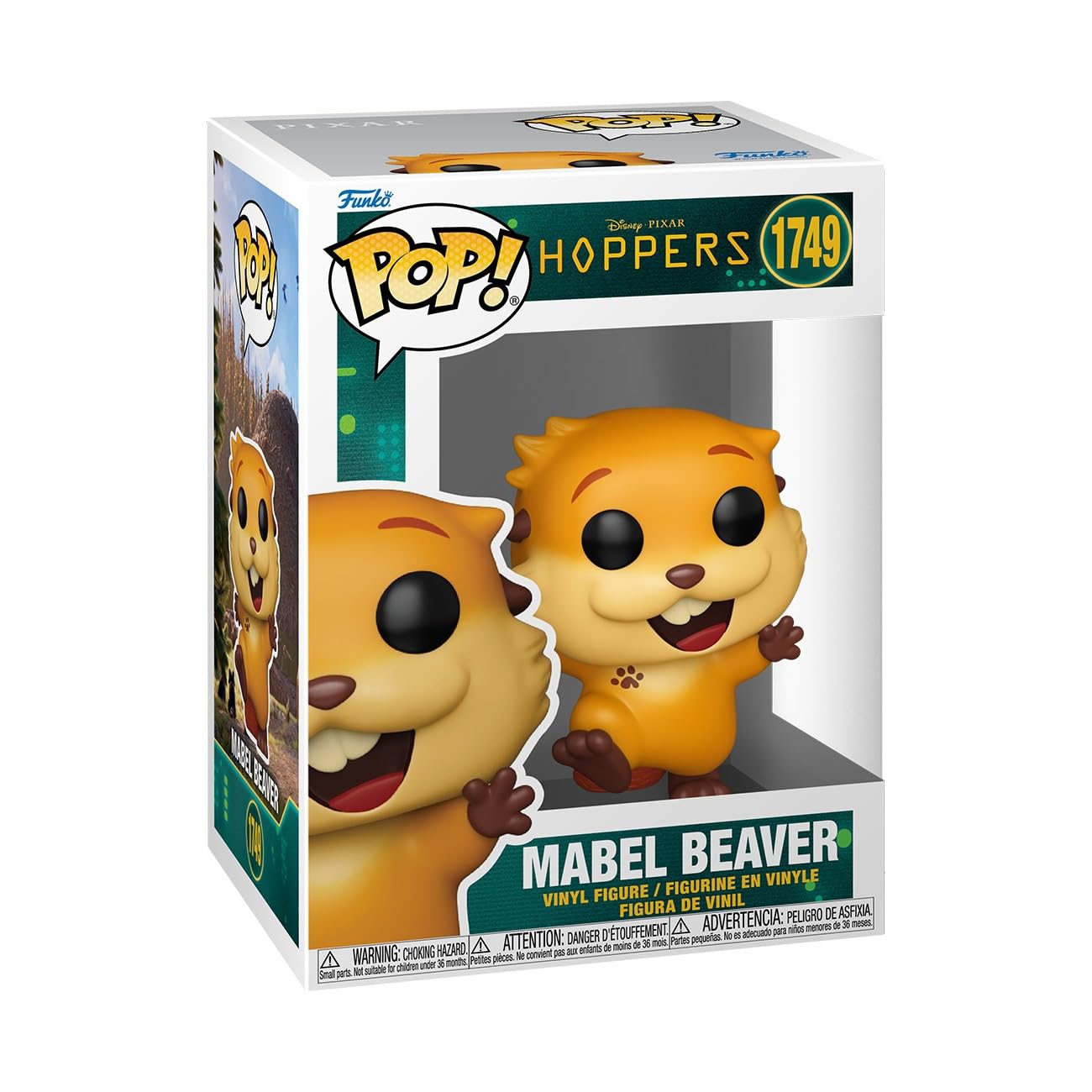 Funko POP! Disney Hoppers - Mabel Beaver Vinyl Figure | 3.75 Inches | Model 83613