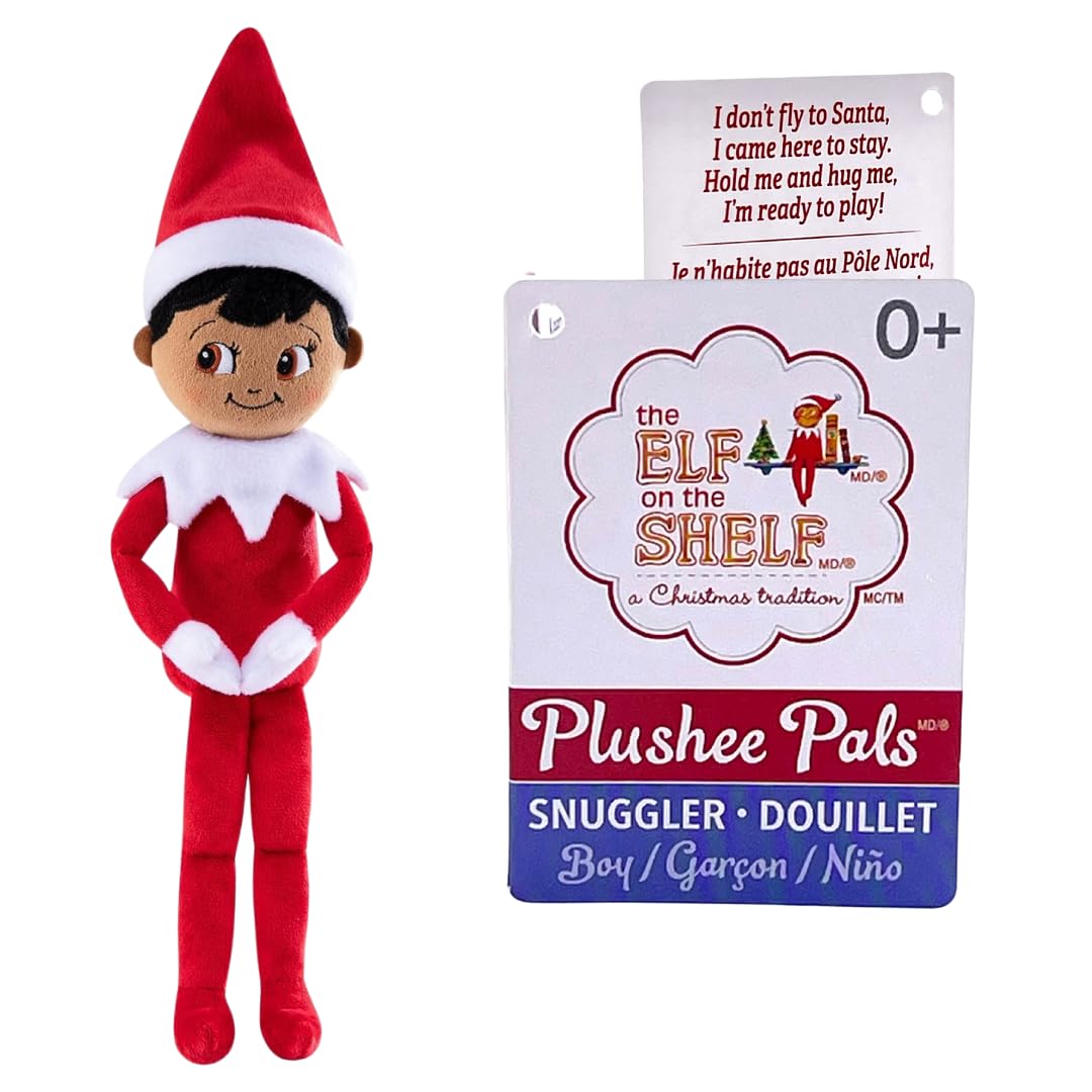 Elf on the Shelf Plushee Pal Snugglers - 12" Cuddly Plush Boy Elf 3