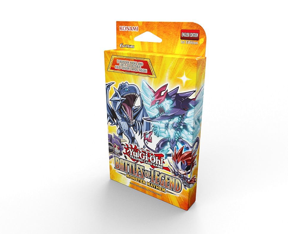 Yu-Gi-Oh! Battles of Legend Monster Mayhem Booster Packs (3-Pack) | 177 Card Set | 2025 Release