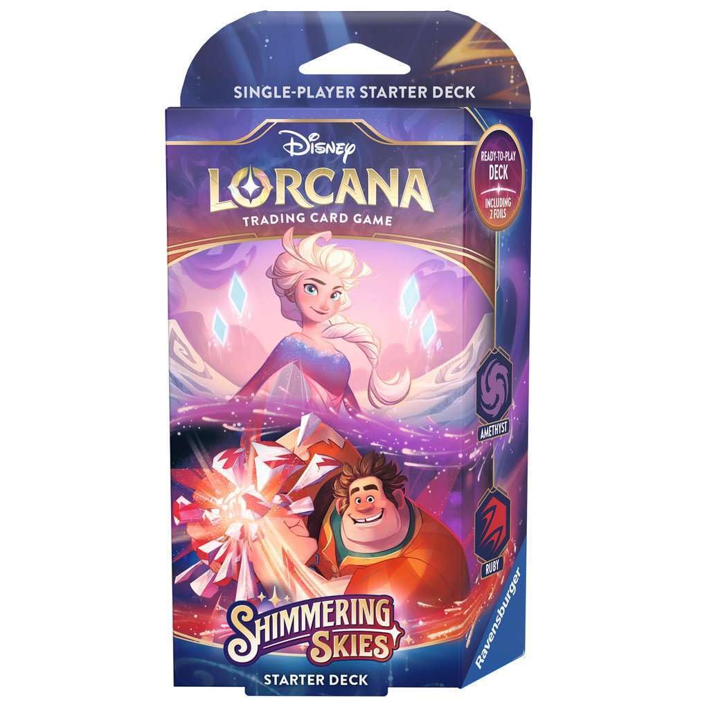 Ravensburger Disney Lorcana Trading Card Game Starter Deck | Ages 8+ | 2+ Players