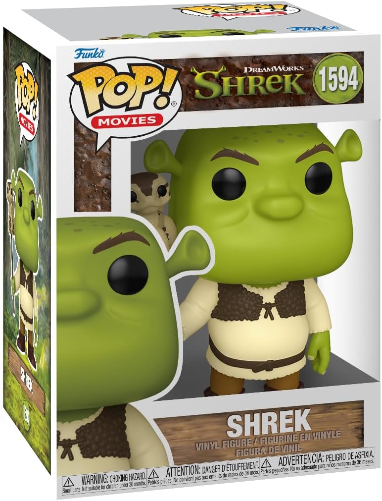 Funko Pop! Movies: Shrek DreamWorks30th - Shrek with Snake Vinyl Figure
