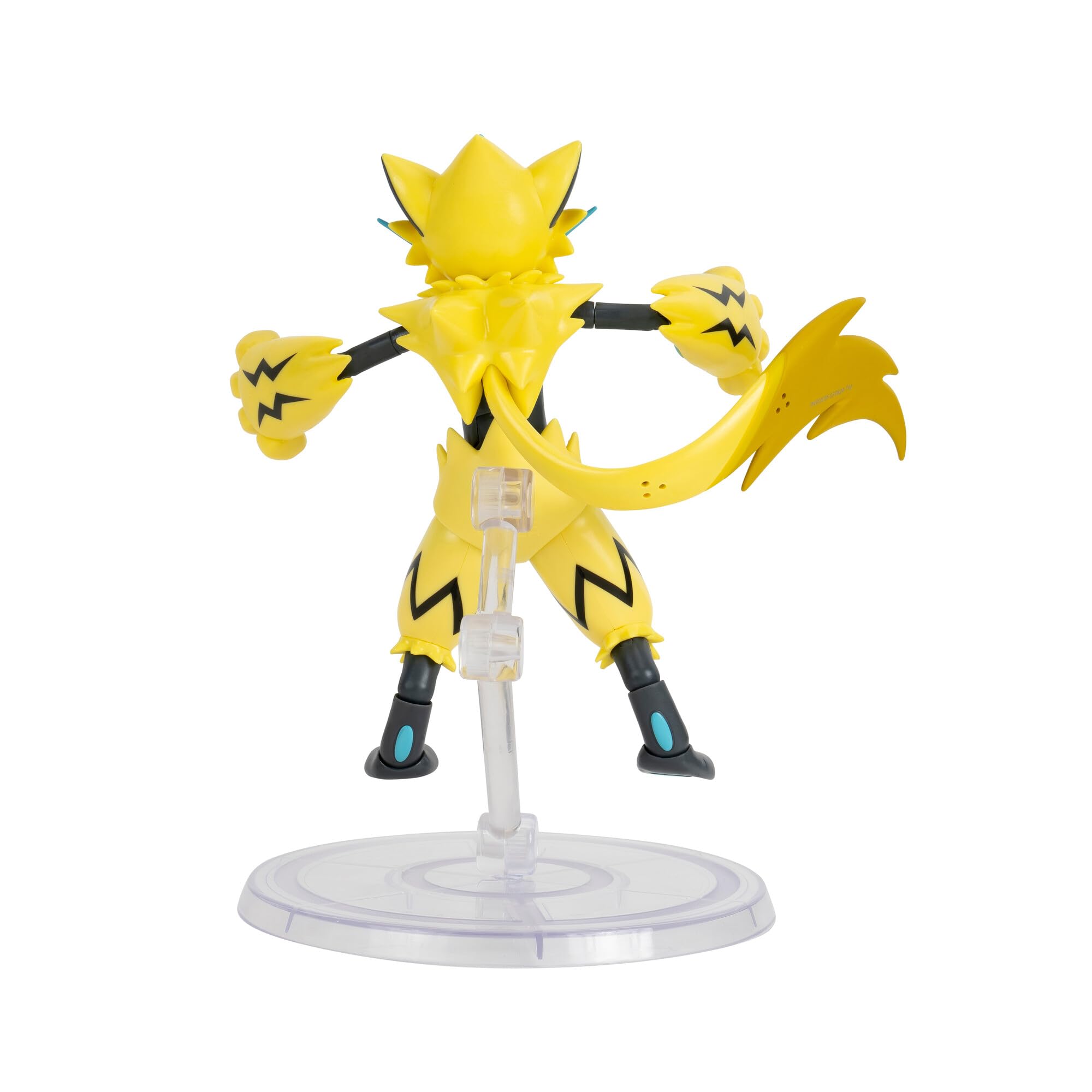 Pokémon Select Zeraora - 6-Inch Super-Articulated Action Figure with Posing Stand 5